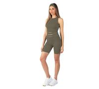 Carlheim Women's Serenita Active Collection Shorts 8 inches, Pink Taupe, Large