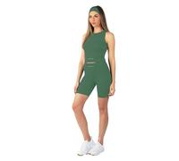 Carlheim Women's Serenita Active Collection Shorts 8 inches, Saga Green, Small