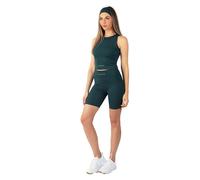 Carlheim Women's Serenita Active Collection Shorts 8 inches, State Blue, Medium
