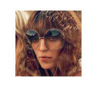 Carlina Women Sunglasses CE114S Designer Brand New Female Glasses Round Over Size Oculos De Sol Retro Coating Fashion Style