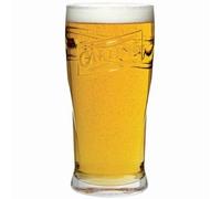 Carling Half Pint Glasses 10oz / 285ml (Box of 4) Original, Official and Genuine - Height 140mm