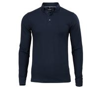 Carlington Deluxe Long Sleeve Polo Shirt Nimbus Navy XXL