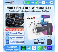 Carlinkit 4.0 Wireless Android Auto & Apple CarPlay Adapter CPC200-CP2A