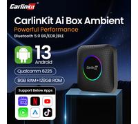 CarlinKit AIBOX LED: Wireless CarPlay Android Auto Adapter For CarPlay 8GB+128GB