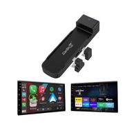 Carlinkit FireDrive Link Pro- TV Stick to CarPlay Adapter, Convert Wired CarPlay to HDMI, Support Wireless CarPlay & Android Auto, Retain OEM Controls & Mic, Plug & Play