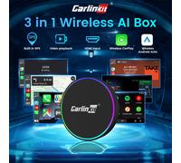 CarlinKit MINI HD2CP Pro Wireless CarPlay AI Box Android Auto TV Box 2025 New 2K HD HDMI Input Dongle for Youtube Netfliex Music Fast shipping HD2CP PRO