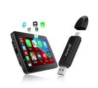 Carlinkit mini SE CarPlay Wireless Adapter for Factory Wired CarPlay car, 2026 Upgrade Plug & Play Wireless Carplay Dongle for iPhone,Support Siri,Online Music,Navigation,Telephone