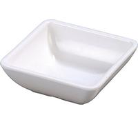 Carlisle 086002 Melamine Single Square Ramekin, 2 oz. Capacity, 2-3/4 x 2-3/4 x 1", White
