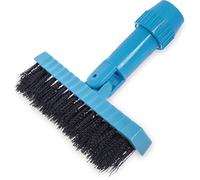 Carlisle 36532003 Swivel Head Grout Line Brush, Nylon Bristles, 1-1/4" Bristle Trim, 7-1/2" Length x 1" Width, Black (Case of 12)