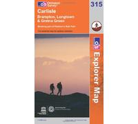 Carlisle, Brampton, Longtown and Gretna Green: Sheer 315 (OS Explorer Map)