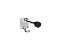 Carlisle Brass AA38CP Victorian-HAT & Coat Hook with Rubber Buffer, Polished Chrome
