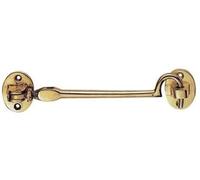 Carlisle Brass AA63 Silent Pattern Cabin Hook 202mm (8 inch) Brass, Gold