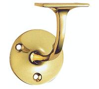Carlisle Brass AA85 Handrail Brackets, Polished Brass