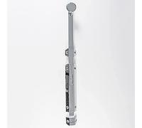 Carlisle Brass AQ82EXCP Surface C/W 2 Extruded & ONE Flat Keeper with 6 INCH Extended Bolt 32MM KNOB, Polished Chrome, 300mm (12")