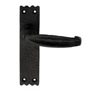 Carlisle Brass Black Antique Slimline V Lever On Latch Backplate (Lf5508)