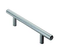 Carlisle Brass Carlisle T-Bar Handle 12mm Diameter bar96mm C/C 156mmO/A FTD445ASC