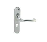 Carlisle Brass CBL11CP IBRA Lever ON Backplate-Lock 57MM C/C, Polished Chrome
