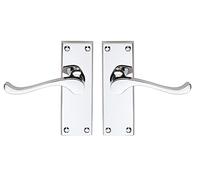 Carlisle Brass CBS55CP/BP Door Handle, Polished Chrome