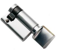 Carlisle Brass CYA70445SC Euro Single thumbturn 45mm Satin, Silver