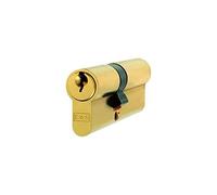 Carlisle Brass CYE71270SB 5pin Profile Economy Double Euro Cylinder 70mm Satin Brass, Gold
