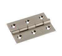 Carlisle Brass Double Phosphor Bronze Washered Butt Hinge 3 Inch (76mm X 50mm X 2.5mm) - Satin Nickel (Sold In Pairs)