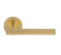 Carlisle Brass Faro Ulitmate Door Pack - Includes Pair of Handles, 3 Hinges and a 3" Latch in Satin Brass