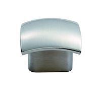 Carlisle Brass FTD3565SN FTD Helio Convex FACE KNOB 32MM, Satin Nickel