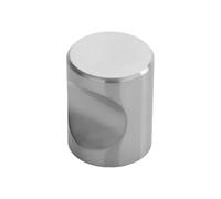 Carlisle Brass FTD430BSS FTD Cylindrical KNOB 20MM, Polished Stainless Steel, 20 mm