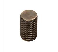 Carlisle Brass Knurled Cupboard Knob, Antique Brass, FTD702