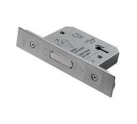 Carlisle Brass LDB5530SSS/BP British Standard Dead Lock, Satin Stainless Steel, 3 inch