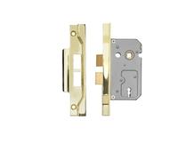 Carlisle Brass - LSE5225EB/REB - EUROSPEC - Easi-T Contract 2 Lever Sashlock Rebated - Finish - Electro Brassed