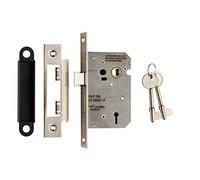 Carlisle Brass LSE5325SN/BP Sash Lock, Satin Nickel