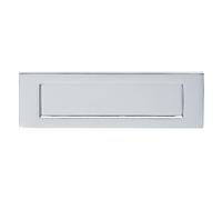 Carlisle Brass M36HCP 282 x 80 mm Victorian Letter Plate with Aperture to Suit an A4 Envelope