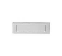 Carlisle Brass - M36HSC - CLASSICAL External Door Furniture PLAIN Letter plate - Finish - Satin Chrome (SC) by Carlisle Brass