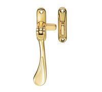 Carlisle Brass M73CP Victorian Reversible Casement Window with C, Silver
