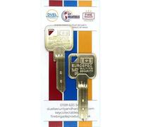 Carlisle Brass MP10 Security Genuine Original 10-pin Cylinder Key Blank Pack of 2
