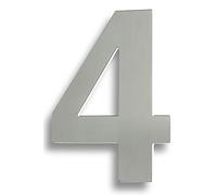 Carlisle Brass NUM10174BSS Numerals & Letters, Bright Stainless Steel