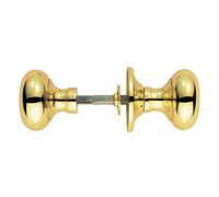 Carlisle Brass Polished Brass Mushroom Rim Knob (M35Rs)