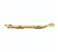Carlisle Brass Polished Brass Victorian Casement Stay 300mm Polished Brass (M44B)