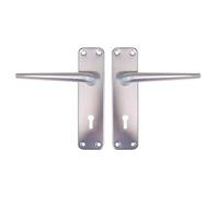 Carlisle Brass SAA21 Door Handle, Satin Aluminium