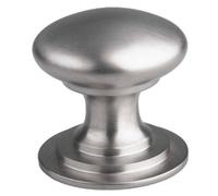 Carlisle Brass Satin Nickel Victorian Cupboard Knob 42mm Satin Nickel (M47Dsn)
