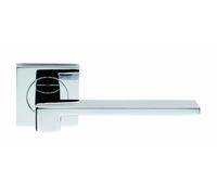 Carlisle Brass Serozzetta Equi Lever ON Concealed FIX Square Rose - Modern Internal Door Handles, Polished Chrome Finish - Chrome Door Handles Internal, 12L x 5W Centimetres SZM370CP
