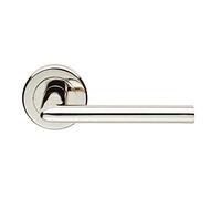 Carlisle Brass Serozzetta SZR010PN Dieci Lever On Rose (Pair) - Polished Nickel