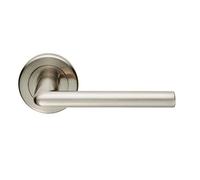 Carlisle Brass Serozzetta SZR010SN Dieci Lever On Rose (Pair) - Satin Nickel