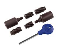 Carlisle Brass WF18 Sash Window Stop Restrictor with Key, Solid Brass (Matt Bronze)