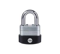 Carlisle Brass Y125B/50/129/1 - Yale Laminated Steel Padlock 50Mm - Laminated St