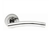 Carlisle Brass - ZIN3115SC - Serozzetta Carolina Lever On Rose (Pair)- Finish - Satin Chrome (PC)
