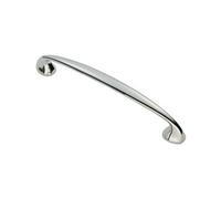 CARLISLE Curved Cabinet Pull with Oval feet128mm C/C FTD250BCP