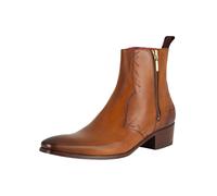 Jeffery West Men's Carlito Leather Boots, Castano, 10 UK