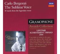 Carlo Bergonzi - The Sublime Voice